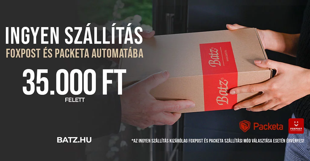 Ingyenes szállítás 35.000 Ft felett!