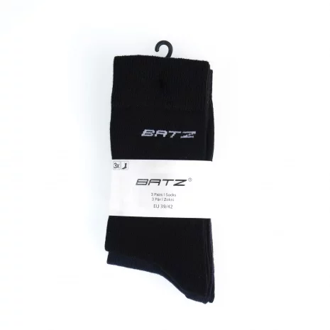 BATZ LifeStyle 3 pár Férfi (black/navy/grey) klasszikus zokni