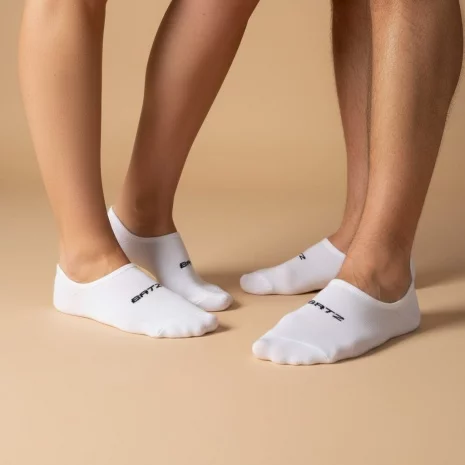 BATZ LifeStyle 3 pár Unisex (white/white/white) titokzokni