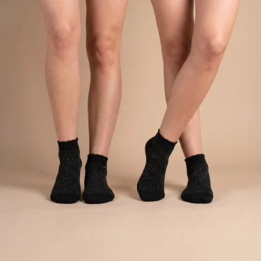 BATZ LifeStyle 2 pár Grace (black/black) zokni
